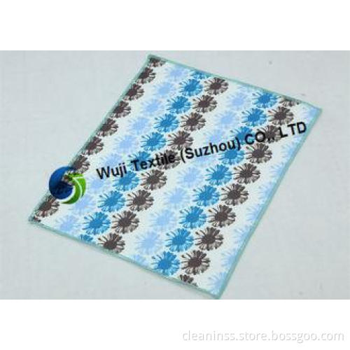 80% Polyester & 20% Polyamide Patterned Microfiber Cleaning